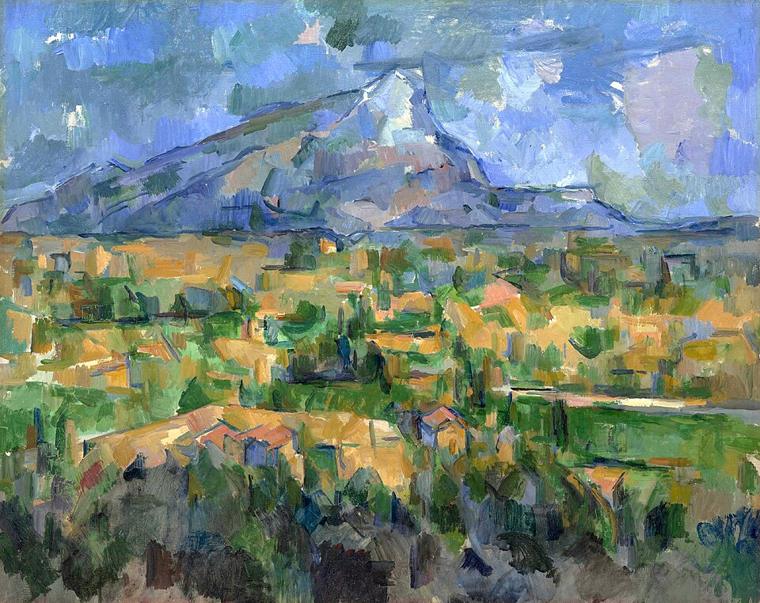 Cézanne, Mont Sainte-Victoire, c. 1904