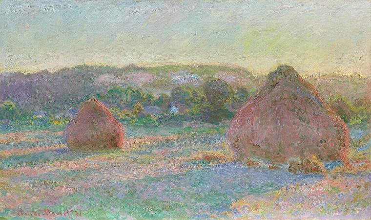 Monet, Stacks of Wheat (End of Summer)